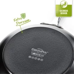 GreenPan Brussels Koekenpan 20cm - Zwart - Inductie - PFAS-vrij -Thuiskeuken 1200x1200 371