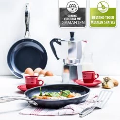 GreenPan Brussels Koekenpan 20cm - Zwart - Inductie - PFAS-vrij -Thuiskeuken 1200x1200 376