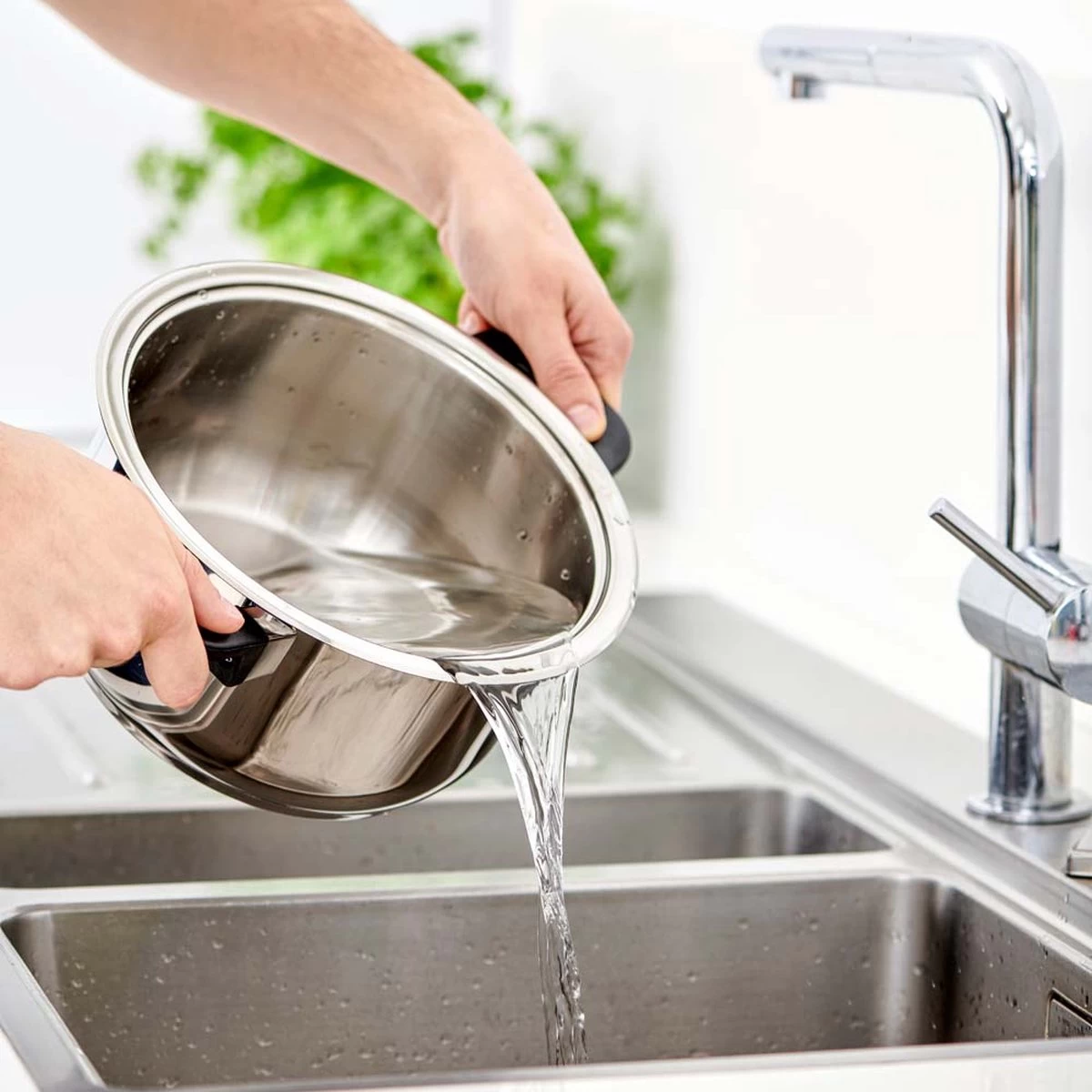 Gero Erik Kookpannenset - 4-delig - RVS - Inductie 6 Gero Erik Kookpannenset - 4-delig - RVS - Inductie - Afbeelding 4