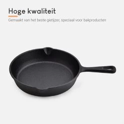 Ocina Gietijzeren Pan – Set Van 3 Stuks – ø25cm, ø19.5cm En ø16cm - Skillet - Koekenpan – Hapjespan – Koekenpan Inductie – Koekenpannenset - Gietijzeren Pan Bbq - Gietijzer - Incl. Receptenboek 15 Ocina Gietijzeren Pan – Set Van 3 Stuks – ø25cm, ø19.5cm En ø16cm - Skillet - Koekenpan – Hapjespan – Koekenpan Inductie – Koekenpannenset - Gietijzeren Pan Bbq - Gietijzer - Incl. Receptenboek -Thuiskeuken 1200x1200 392