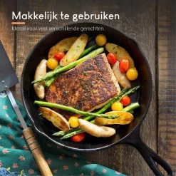 Ocina Gietijzeren Pan – Set Van 3 Stuks – ø25cm, ø19.5cm En ø16cm - Skillet - Koekenpan – Hapjespan – Koekenpan Inductie – Koekenpannenset - Gietijzeren Pan Bbq - Gietijzer - Incl. Receptenboek 17 Ocina Gietijzeren Pan – Set Van 3 Stuks – ø25cm, ø19.5cm En ø16cm - Skillet - Koekenpan – Hapjespan – Koekenpan Inductie – Koekenpannenset - Gietijzeren Pan Bbq - Gietijzer - Incl. Receptenboek -Thuiskeuken 1200x1200 394
