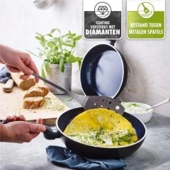 Greenpan Torino Keramische Hapjespan - 28 Cm - Met Glazen Deksel -Thuiskeuken 1200x1200 46