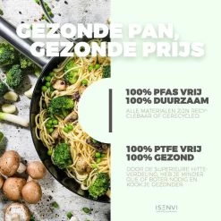 ISENVI Murray Keramische Wokpan Met Deksel 36 CM - RVS Greep -Thuiskeuken 1200x1200 492