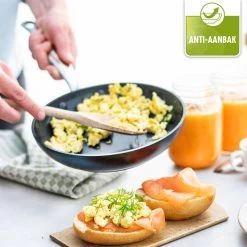 GreenPan Barcelona Infinity Pro Koekenpannenset - 3-delig - Zwart - Inductie - PFAS-vrij -Thuiskeuken 1200x1200 510