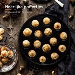 Ocina Poffertjespan Accessoires Set - Doseerfles - Poffertjes Spuitfles - 6x Poffertjes Vork - Kwast - Siliconen Kwast - Bakkwast - Gratis Poffertjes E-Book -Thuiskeuken 1200x1200 524