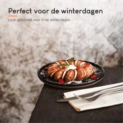 Ocina Poffertjespan Accessoires Set - Doseerfles - Poffertjes Spuitfles - 6x Poffertjes Vork - Kwast - Siliconen Kwast - Bakkwast - Gratis Poffertjes E-Book -Thuiskeuken 1200x1200 525
