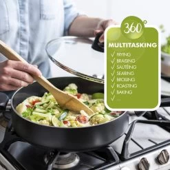 GreenPan Memphis Pannenset - 20-delig - Zwart - Inductie - PFAS-vrij -Thuiskeuken 1200x1200 587