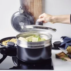 GreenPan Memphis Pannenset - 20-delig - Zwart - Inductie - PFAS-vrij -Thuiskeuken 1200x1200 589