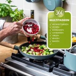 GreenPan Mayflower Wok - Ø 28 Cm - Keramisch - Inductie -Thuiskeuken 1200x1200 59