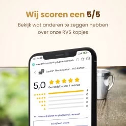 Lupine Beker RVS Dubbelwandig 200ml Lang Warm Set Van 2 Kopjes Mooie Set Bekers Van Roestvrij Staal -Thuiskeuken 1200x1200 621