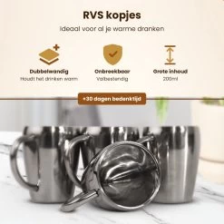 Lupine Beker RVS Dubbelwandig 200ml Lang Warm Set Van 2 Kopjes Mooie Set Bekers Van Roestvrij Staal -Thuiskeuken 1200x1200 622