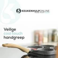 Culistar Pannenkoekenpan Inductie - Pancake Pan - Omeletpan - Omeletmaker - Eierpan - Inclusief Receptenboekje -Thuiskeuken 1200x1200 66