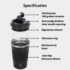 Castagnola Design RVS Koffiebeker To Go - Zwart - 380ml - Thermosbeker - Theebeker 16 Castagnola Design RVS Koffiebeker To Go - Zwart - 380ml - Thermosbeker - Theebeker -Thuiskeuken 1200x1200 687