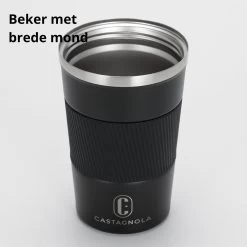 Castagnola Design RVS Koffiebeker To Go - Zwart - 380ml - Thermosbeker - Theebeker 18 Castagnola Design RVS Koffiebeker To Go - Zwart - 380ml - Thermosbeker - Theebeker -Thuiskeuken 1200x1200 688