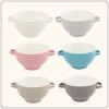 OTIX Soepkommen - Set Van 6 - Met Oor - Stapelbaar - Aardewerk - 680 Ml - 6 Kleuren -Thuiskeuken 1200x1200 712