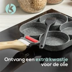 Culistar Pannenkoekenpan Inductie - Pancake Pan - Omeletpan - Omeletmaker - Eierpan - Inclusief Receptenboekje -Thuiskeuken 1200x1200 72
