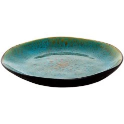 Palmer Serviesset Lotus Stoneware 6-persoons 24-delig Zwart Turquoise -Thuiskeuken 1200x1200 729
