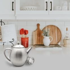 Vaja Valerie - Theepot Met Filter - Dubbelwandig - RVS - 1.2L 24 Vaja Valerie - Theepot Met Filter - Dubbelwandig - RVS - 1.2L -Thuiskeuken 1200x1200 765