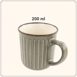 OTIX Koffiekopjes - Met Oor - Set Van 4 - Aardewerk - 200 Ml -Thuiskeuken 1200x1200 811