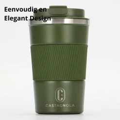 Castagnola Design RVS Koffiebeker To Go - Groen - 380ml - Thermosbeker - Theebeker 13 Castagnola Design RVS Koffiebeker To Go - Groen - 380ml - Thermosbeker - Theebeker -Thuiskeuken 1200x1200 821