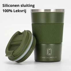 Castagnola Design RVS Koffiebeker To Go - Groen - 380ml - Thermosbeker - Theebeker 14 Castagnola Design RVS Koffiebeker To Go - Groen - 380ml - Thermosbeker - Theebeker -Thuiskeuken 1200x1200 822