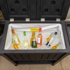 BluMill BBQ Tafel - Inclusief Koelvak 80 Liter - Op Wieltjes - Met Flessenopener - 102 X 46 X 86,5 Cm -Thuiskeuken 1200x1200 849