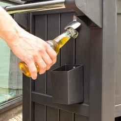 BluMill BBQ Tafel - Inclusief Koelvak 80 Liter - Op Wieltjes - Met Flessenopener - 102 X 46 X 86,5 Cm -Thuiskeuken 1200x1200 850