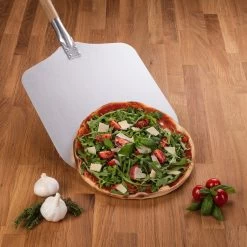 Blumtal Professionele Pizzaschep - 30,5 X 30,5 Cm - Houten Grip 85 Cm -Thuiskeuken 1200x1200 874