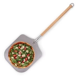 Blumtal Professionele Pizzaschep - 30,5 X 30,5 Cm - Houten Grip 85 Cm -Thuiskeuken 1200x1200 875