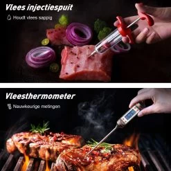 Saveur Royal® 35-delige Barbecue Gereedschapset In Roestvrij Staal - BBQ Grill Set Met Draagtas - Barbecuegerei-sets - Barbecue Accessoires Gereedschap - 35-delig -Thuiskeuken 1200x1200 891