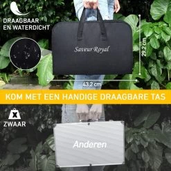 Saveur Royal® 35-delige Barbecue Gereedschapset In Roestvrij Staal - BBQ Grill Set Met Draagtas - Barbecuegerei-sets - Barbecue Accessoires Gereedschap - 35-delig -Thuiskeuken 1200x1200 893
