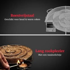 GrillX Cold Smoke Generator Met 1KG Appel Rookmot - 6 Liter - Smokerbox - RVS Rookbox - Rookgenerator - Koud Roken - BBQ Accesoires 8 GrillX Cold Smoke Generator Met 1KG Appel Rookmot - 6 Liter - Smokerbox - RVS Rookbox - Rookgenerator - Koud Roken - BBQ Accesoires -Thuiskeuken 1200x1200 912