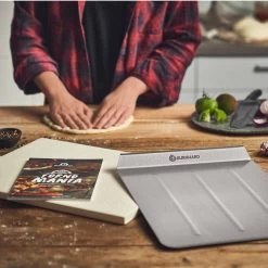 Burnhard Pizzasteen 38 X 30 X 1,5 Cm + Pizzaschep 22 Burnhard Pizzasteen 38 X 30 X 1,5 Cm + Pizzaschep -Thuiskeuken 1200x1200 915