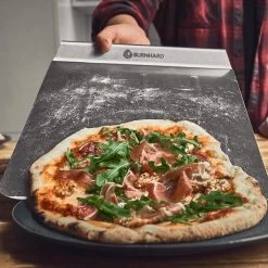 Burnhard Pizzasteen 38 X 30 X 1,5 Cm + Pizzaschep 24 Burnhard Pizzasteen 38 X 30 X 1,5 Cm + Pizzaschep -Thuiskeuken 1200x1200 916