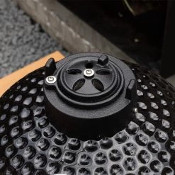 BluMill Kamado BBQ Egg - Kamado 13 Inch - Incl. Vlees Thermometer - Houtskoolbarbecues - Zwart - Ø 27cm -Thuiskeuken 1200x1200 966