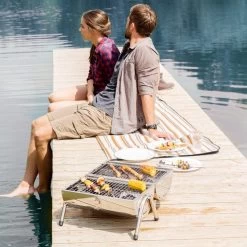 BBQ Collection Houtskoolbarbecue - Cilinder - Chroom -Thuiskeuken 1200x1200 976