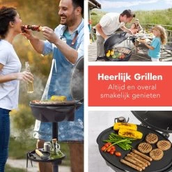 KitchenBrothers Elektrische BBQ - Met Grillplaat - Anti-aanbaklaag - Incl. Plank/Houders - Grilloppervlak 46,5x33,8cm - Tot 300°C - 2400W - Zwart 19 KitchenBrothers Elektrische BBQ - Met Grillplaat - Anti-aanbaklaag - Incl. Plank/Houders - Grilloppervlak 46,5x33,8cm - Tot 300°C - 2400W - Zwart -Thuiskeuken 1200x1200 996