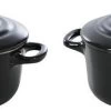BK Bourgogne Cocotte Ø 10 Cm - 2 Stuks - Zwart - Oven -Thuiskeuken 1200x388