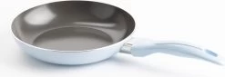 VitaVerde Expert Koekenpannenset Ø 24cm + Ø 28cm - Lichtblauw - Inductie - PFAS-vrij -Thuiskeuken 1200x413