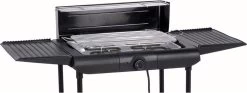 Excellent Electrics Elektrische Barbecue - Grilloppervlak (LxB) 36x24 Cm - 2000W - Zwart -Thuiskeuken 1200x453 2