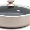 GreenPan Cambridge Hapjespan Met Deksel 28cm - Brons - Inductie - PFAS-vrij -Thuiskeuken 1200x473