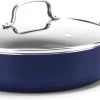 Blue Diamond – Sauteerpan Inclusief Deksel – Hapjespan – 28 Cm - Coating Met Diamant - Blauw -Thuiskeuken 1200x487