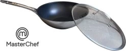 MasterChef / Jumbo - Wokpan - Met Glazen Deksel - 28 Cm - Inductie -Thuiskeuken 1200x489 2
