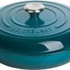 Le Creuset Braadpan Campagnard Signature Deep Teal - ø 30 Cm / 3.5 Liter -Thuiskeuken 1200x574 3