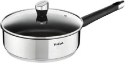 TEFAL EMOTION HAPJESPAN MET GLAZEN DEKSEL - 26 CM