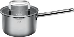 Sola Pannenset Juvia - 4 Delig - Ø 16,16,18,20 Cm - Zilver - RVS - Sandwichbodem -Thuiskeuken 1200x606