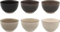 Studio Tavola Kommen Vintage Loft ø 14 Cm - 6 Stuks