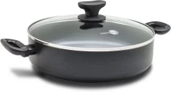 Greenpan Torino Keramische Hapjespan - 28 Cm - Met Glazen Deksel -Thuiskeuken 1200x645