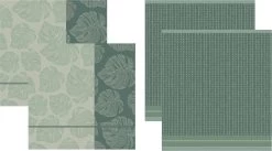 DDDDD Monstera - 2x Theedoek & 2x Keukendoek - Laurel