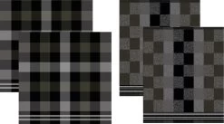 DDDDD Feller - 2 Theedoeken & 2 Keukendoeken - Grey